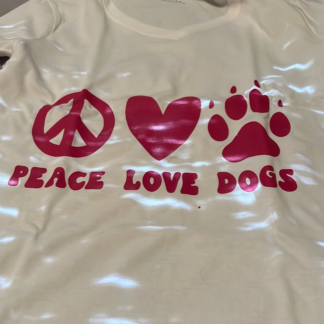 Peace, love, dogs T-Shirt